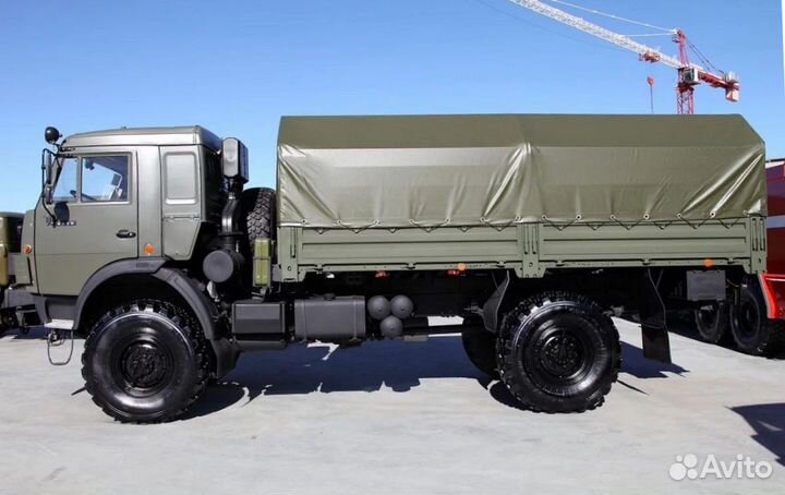 Тент на Камаз военный