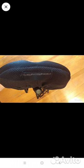 Седло велосипедное + Чехол для седла