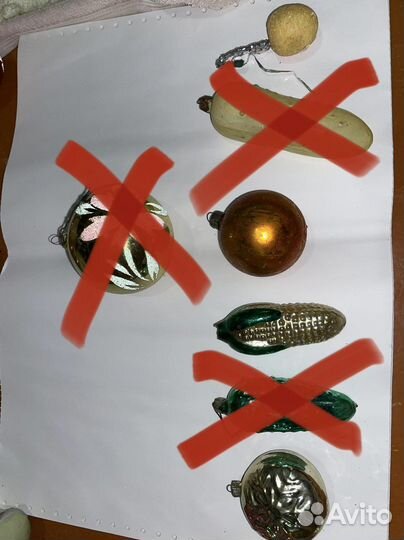 Елочные игрушки СССР