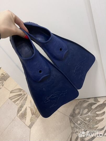 Детские резиновые ласты, 19см