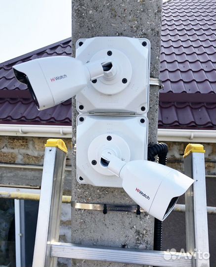 Установка камер видеонаблюдения и домофонии