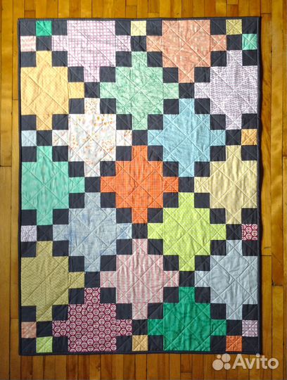 Линейка Crosscut 9-Patch с книгой от Джоди Бэрроуз