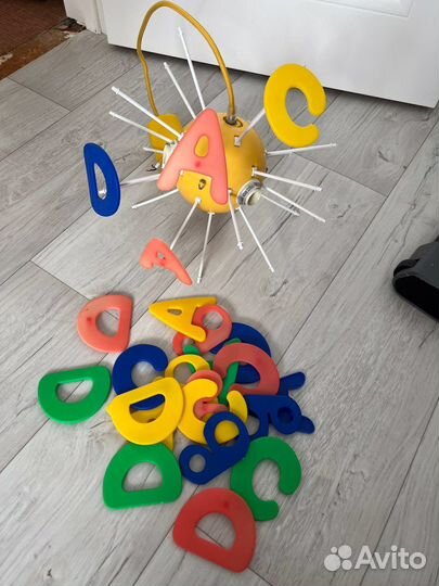 Люстра алфавит детская