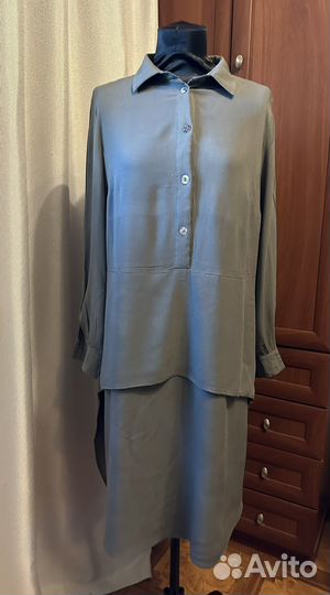 Платье рубашка женская 50 52