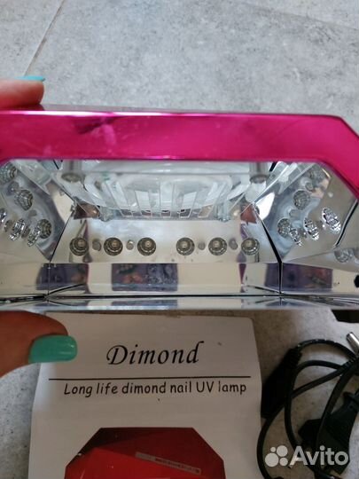 Лампа для сушки ногтей diamond ccfl + LED 36 Вт