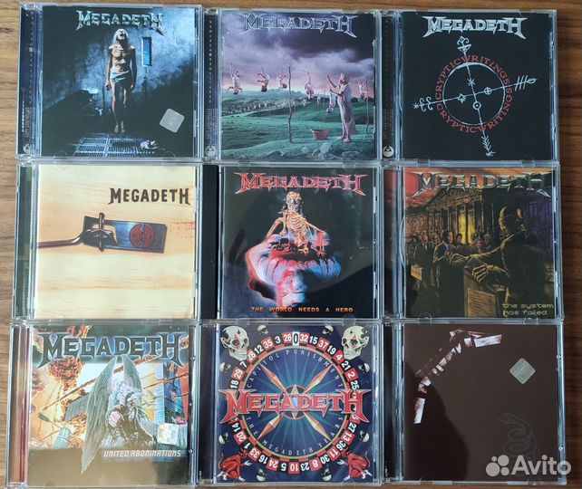 Megadeth cd