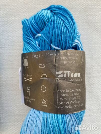 Пряжа для вязания от Цитрон 100% меринос