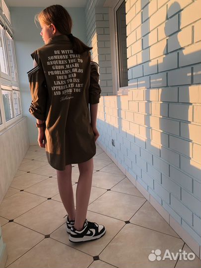 Рубашка для девочки рост 164