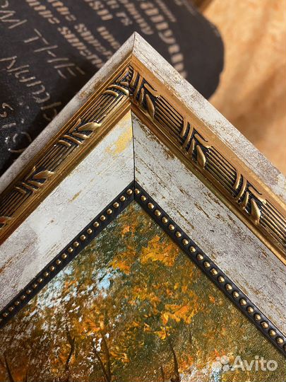 Картина акрил Осенний пейзаж