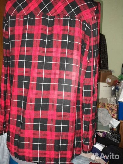 Фланелевые рубашки для девочки в клетку
