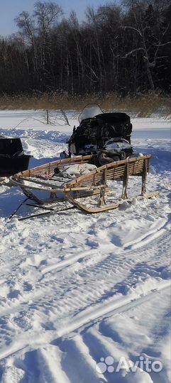Нарты для снегохода