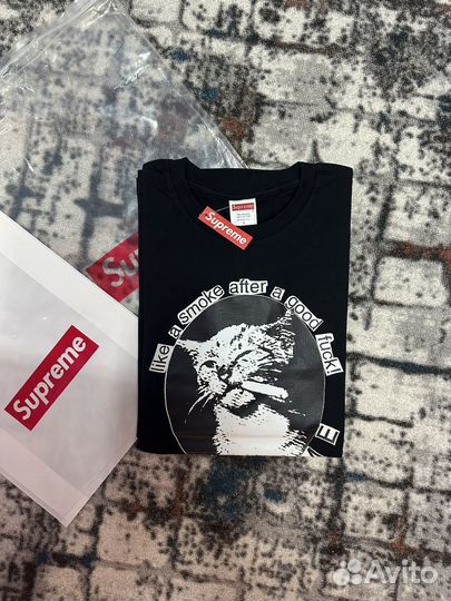 Футболка Supreme Smoke Tee Week 1