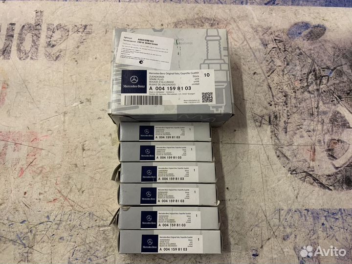 Оригинальные свечи зажигания Mercedes-Benz 4шт