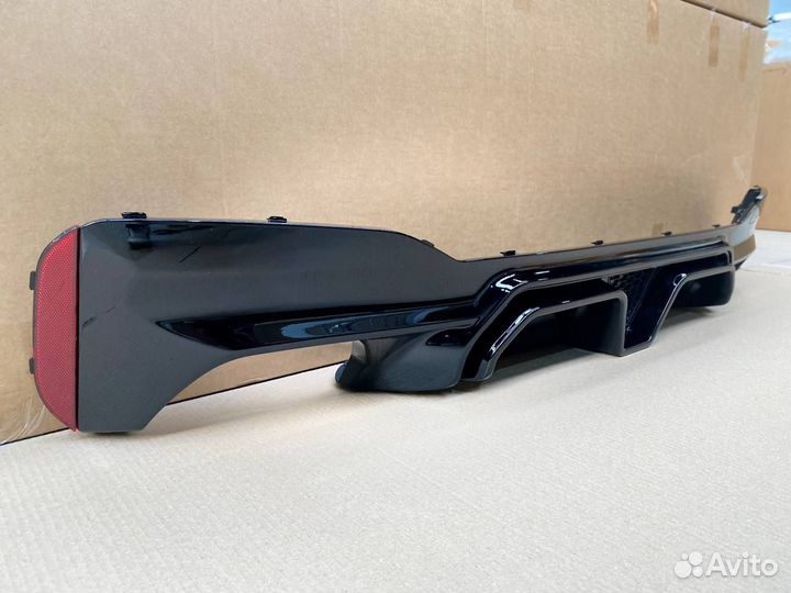 Mlook диффузор Bmw G30 Сompetition