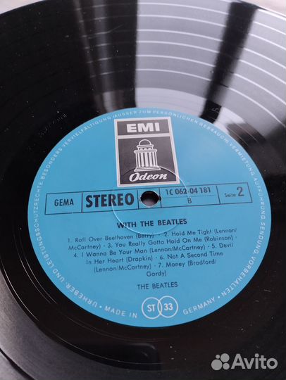 The Beatles – With The Beatles - LP Germany 1969