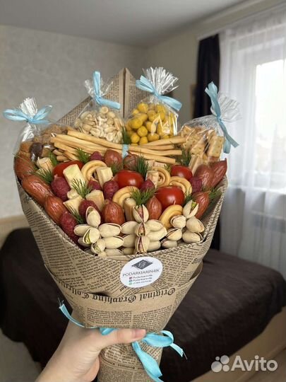 Съедобные букеты для мужчин