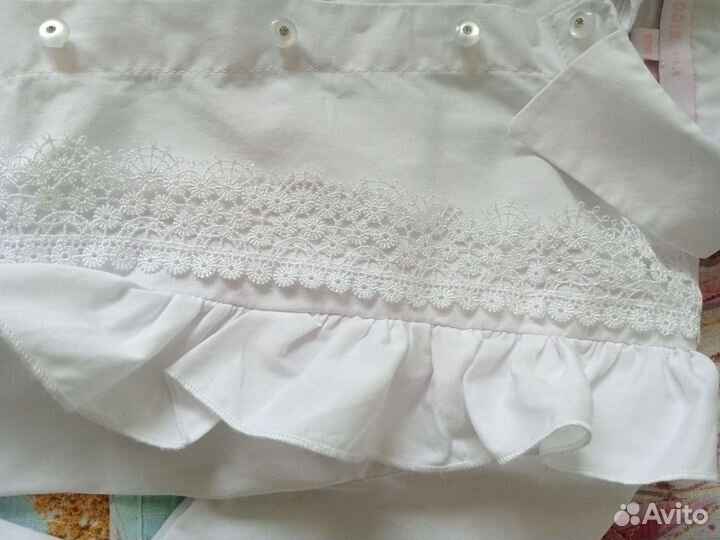 Блузка школьная 128