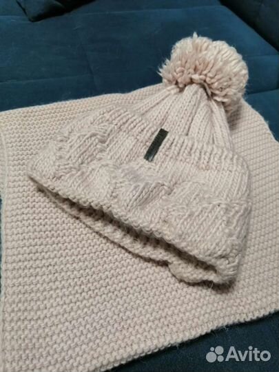 Шапка и снуд комплект