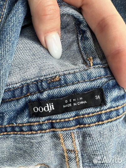 Комбинезон джиносвый шортами