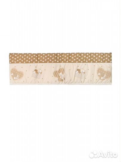Продаю бампер в кроватку Мишутка, бежевый