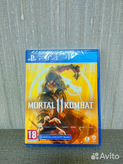 Mortal Kombat 11 ps4/5 Новый диск