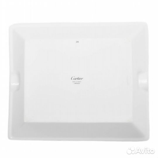 Фарфоровая сигарная пепельница Cartier Limoges