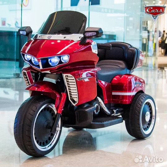 Детский электромотоцикл на аккумуляторе