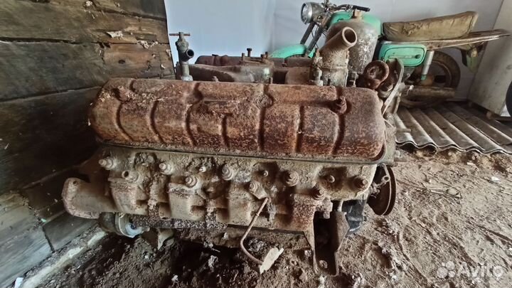 Двигатель газ 53