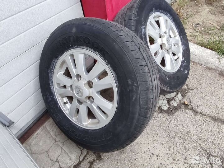 Колеса toyota land cruiser 200 летние, диски r18