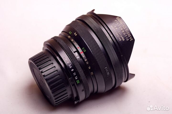 Объектив Sigma-XQ fish EYE Filtermatic 2.8/16mm