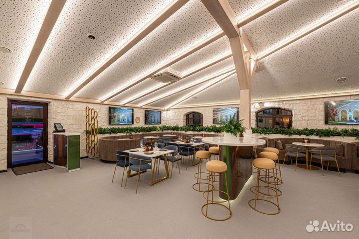 Свет. Освещение для ресторана. Инсталляции