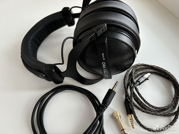 Beyerdynamic dt 770 pro 32ом (балланс 4pin)
