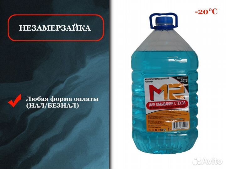 Стеклоомывющая жидкость. Приятный запах -20С