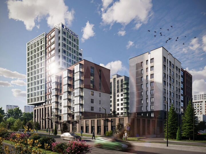 3-к. квартира, 58 м², 10/15 эт.