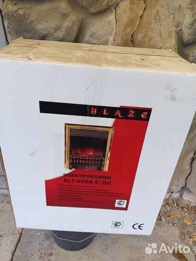 Электрокамин, очаг