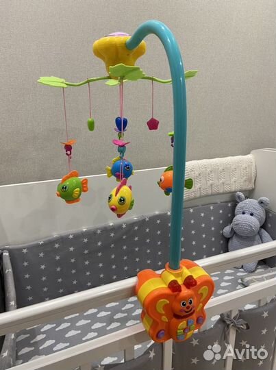 Мобиль в кроватку с проектором