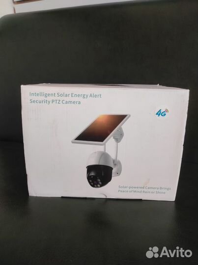 Камера 4G с sim картой и солнечной панелью новая