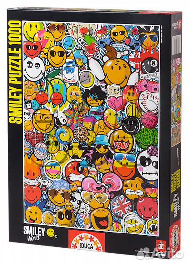 Пазл Смайлики (1000 элементов) (35427)