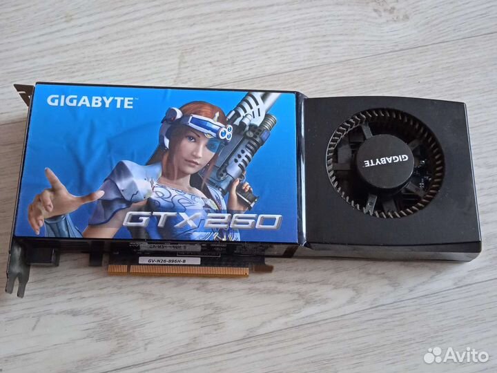 Видеокарта gtx260