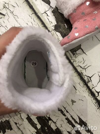 Новые Пинетки-сапожки котофей 19р