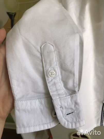 Рубашка белая для мальчика 3 г