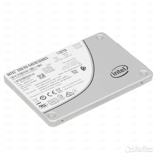 Твердотельный накопитель SSD Intel D3-S4510 1.92TB