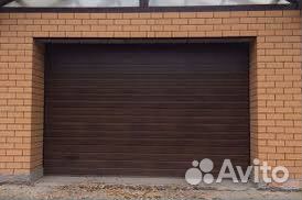 Секционные ворота гаражные автоматические