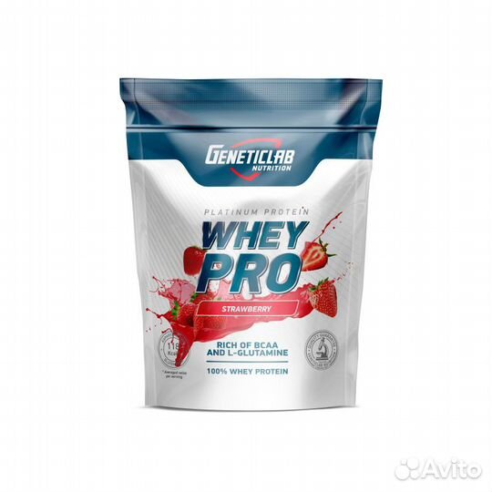 Протеин Geneticlab Nutrition Whey Pro, 1000 г, клу
