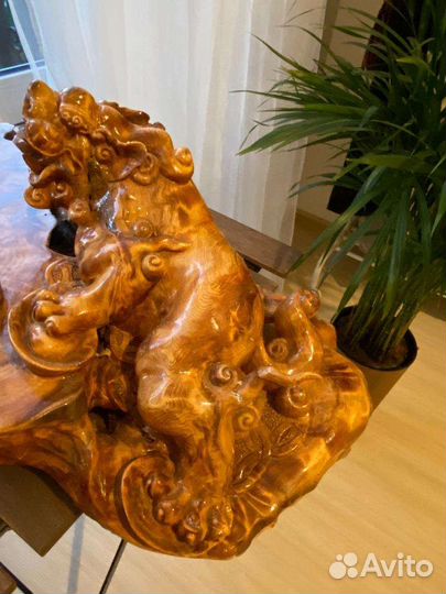 Подставка, чабань из ценного дерева go lu