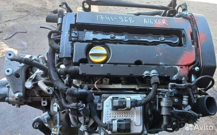 Двигатель A16XER Opel Astra H/Family 1.6л бензин