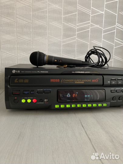 LG FL-R900K Караоке Винтаж Микрофон