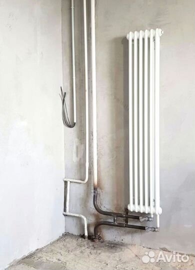 Трубчатые радиаторы/ Вертикальный радиатор