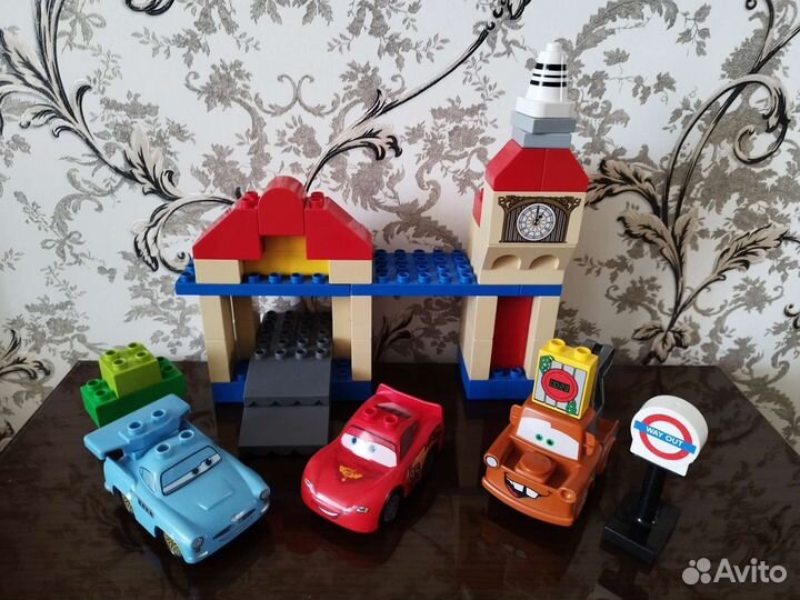 Lego duplo, Большой Бентли, Маккуин, Метр, тачки 2