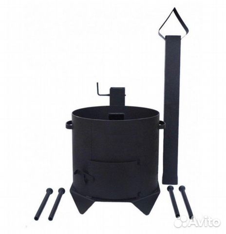 Печка под казан разборная